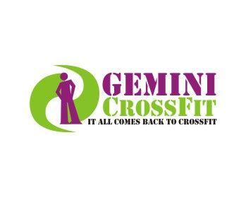 Purple and Green CrossFit Logo - CrossFit Logo Design