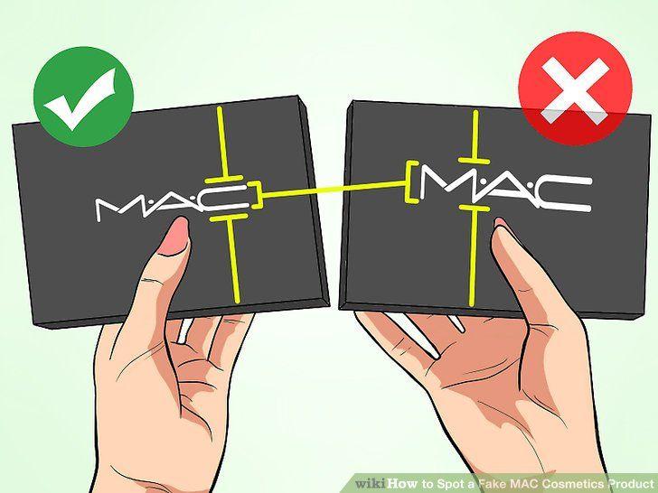 Original Fake Logo - 3 Ways to Spot a Fake MAC Cosmetics Product - wikiHow