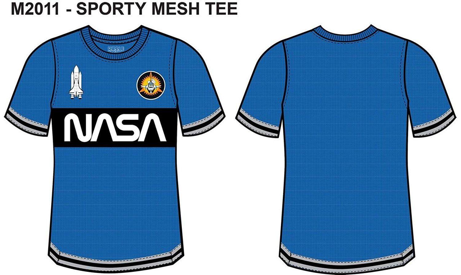 NASA Soccer Logo - NASA Soccer Badges Crew Mesh Jersey