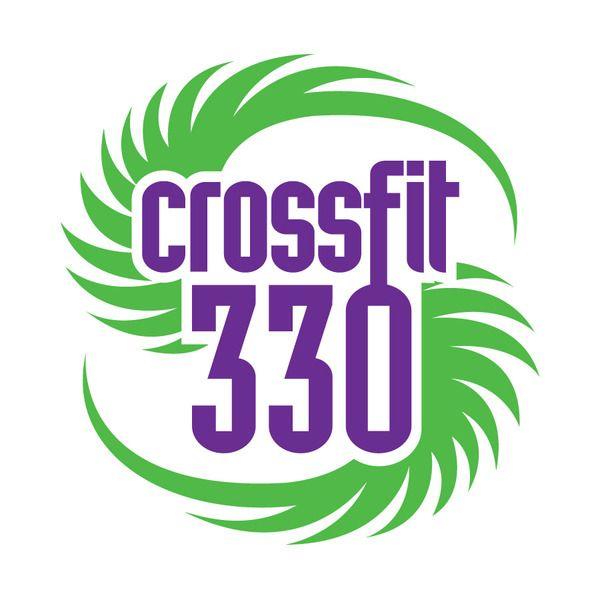 Purple and Green CrossFit Logo - Crossfit 330