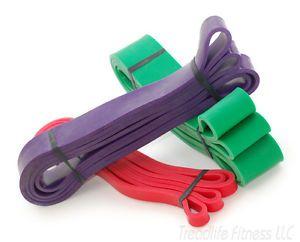 Purple and Green CrossFit Logo - 3 Pack of Assisted Pull Up Bands -Crossfit - Resistance - RED ...