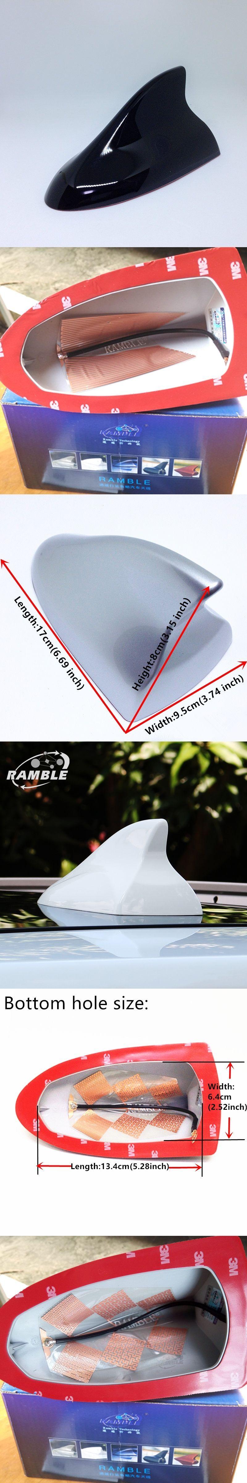 AM Auto Parts Logo - Ramble Brand For Honda CRV Antenna Shark Fin Styling Car Signal ...