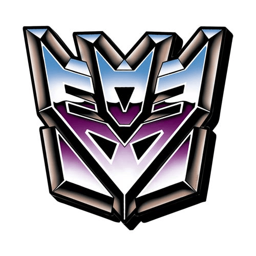 Decepticon Transformers Logo - Transformers Decepticons Symbol Funky Chunky Magnet ...