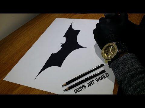 Dark Night Rises Batman Logo - How to draw The Dark Knight Rises Symbol - YouTube
