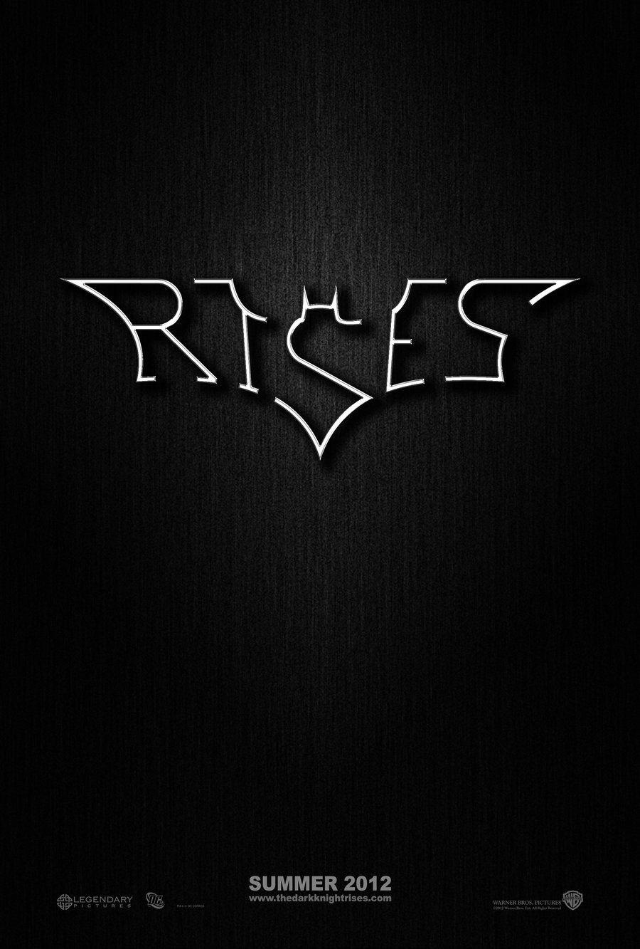 Dark Night Rises Batman Logo - The Dark Knight Rises Poster 299