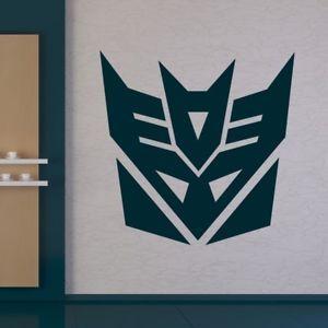 Decepticon Transformers Logo - Decepticon Transformers Logo Wall Art Sticker (AS10184) | eBay