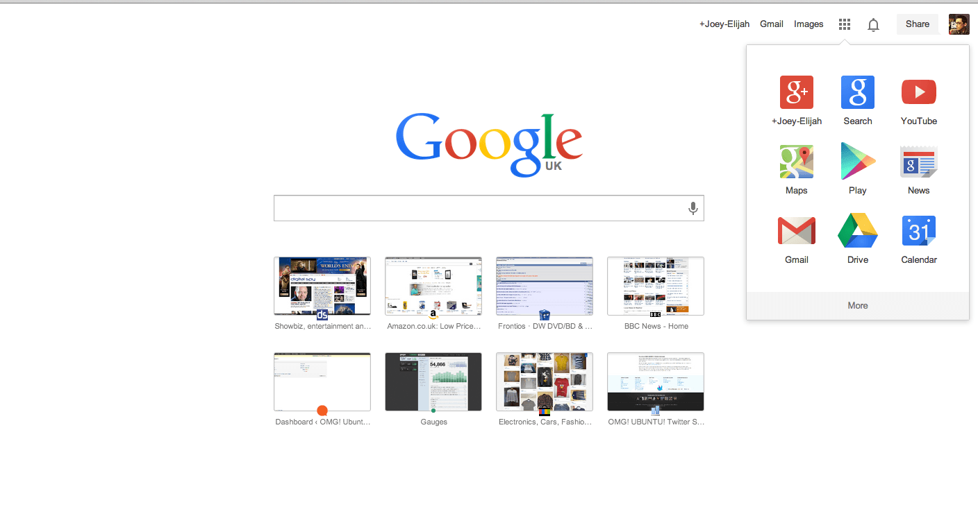 Google Chrome New Logo - Google Updates Homepage With New Logo and App Launcher - OMG! Chrome!