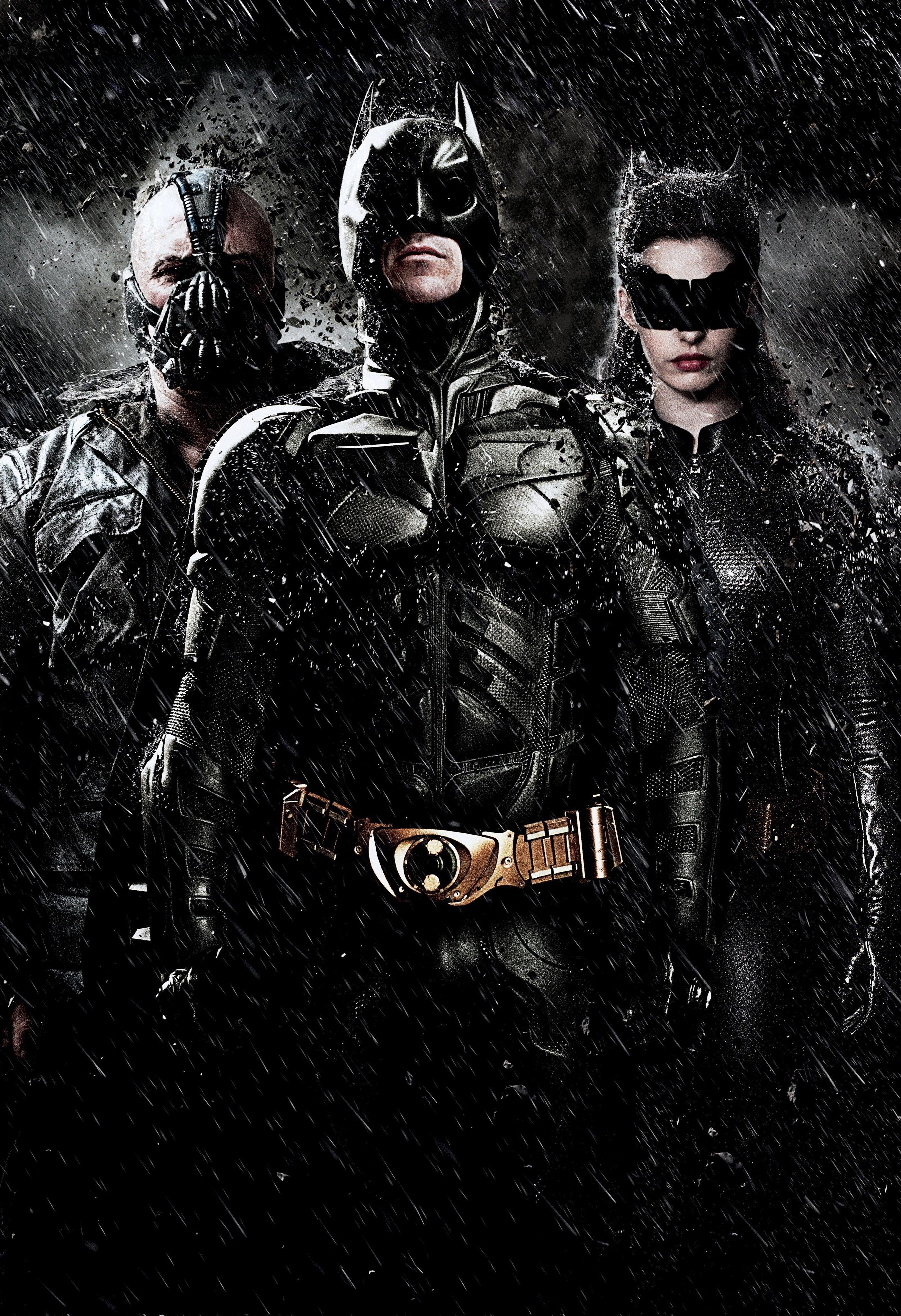 Dark Night Rises Batman Logo - Batman Catwoman armor artwork posters Bane Batman The Dark Knight
