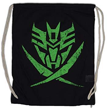 Decepticon Transformers Logo - Urban Backwoods STAR SEEKERS INSIGNIA Drawstring Bag Gym Sack ...