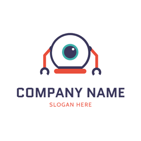 Simple Robot Logo - Free Robot Logo Designs | DesignEvo Logo Maker