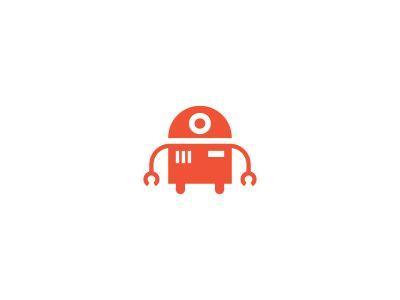 Simple Robot Logo - Robot Logos