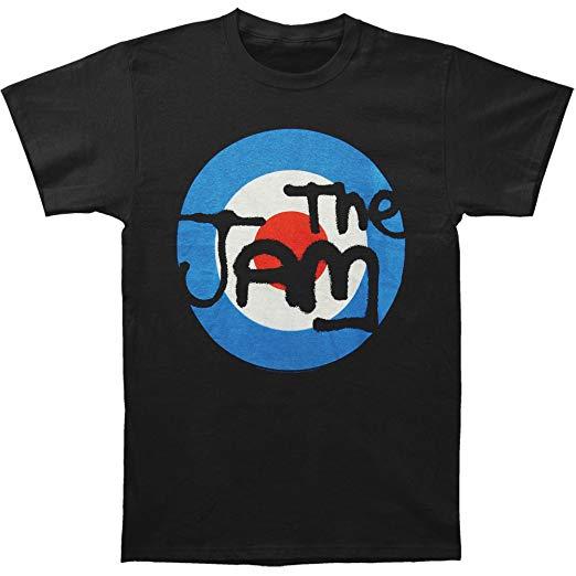 Black Target Logo - The Jam Target Logo T Shirt Size S: Clothing