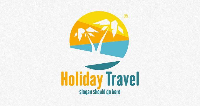 Google Holiday Logo - Holiday and Travel logo | Designers Revolution: Premium Vector stock ...