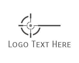 Black Target Logo - Zoom Logo Maker. Create Your Own Zoom Logo