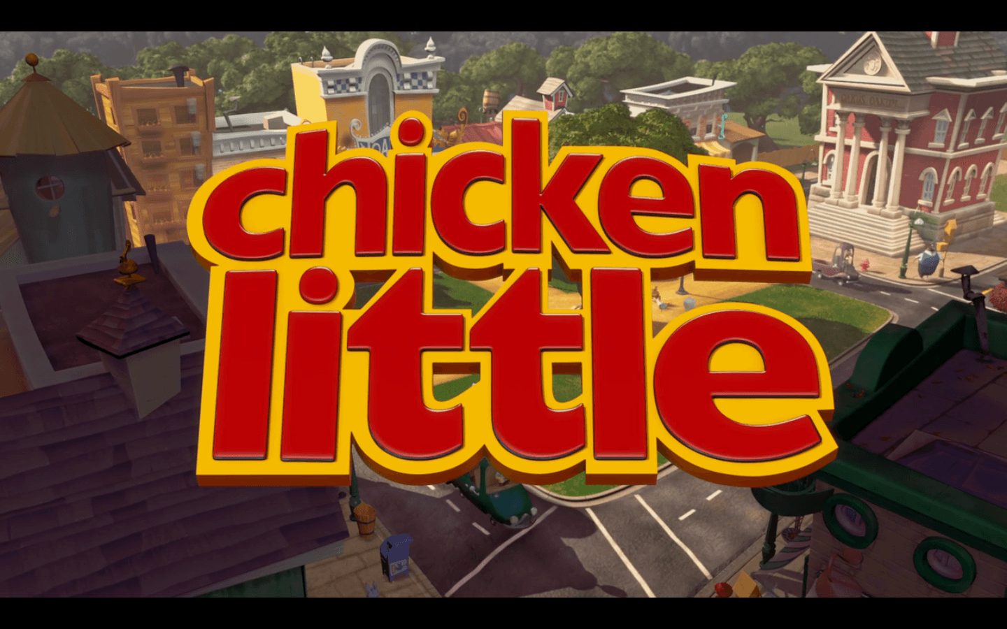 Disney Chicken Little Logo - Chicken Little | B+ Movie Blog