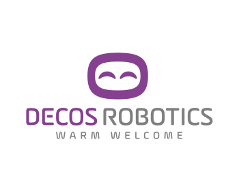 Simple Robot Logo - Decos Robotics logo design contest - logos by MightyBeaver