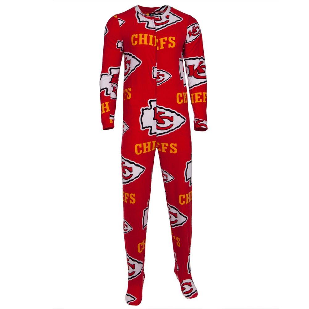 Chiefs Old Logo - Old Glory: Kansas City Chiefs All Over Union Suit