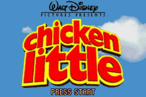 Disney Chicken Little Logo - Disney's Chicken Little User Screenshot #1 for Game Boy Advance ...