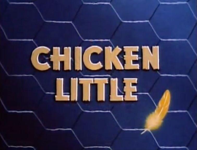 Disney Chicken Little Logo - Cinema 4: Cel Bloc: Chicken Little (1943)