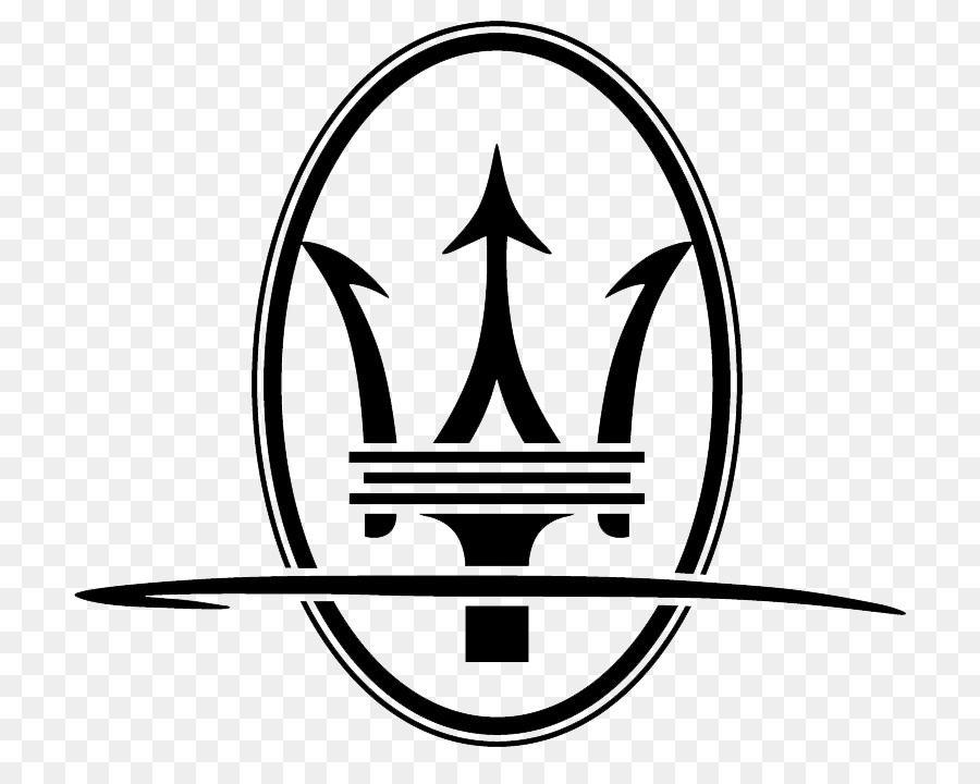 Maserati Car Black and White Logo - Maserati Quattroporte Car Maserati GranTurismo Fiat