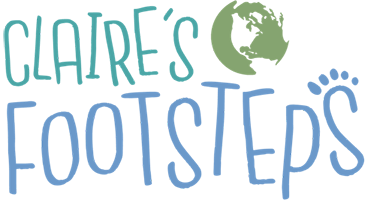 Claire's Logo - Claire's Footsteps | Because the world is exciting