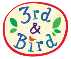 A and Bird Logo - 3rd & Bird