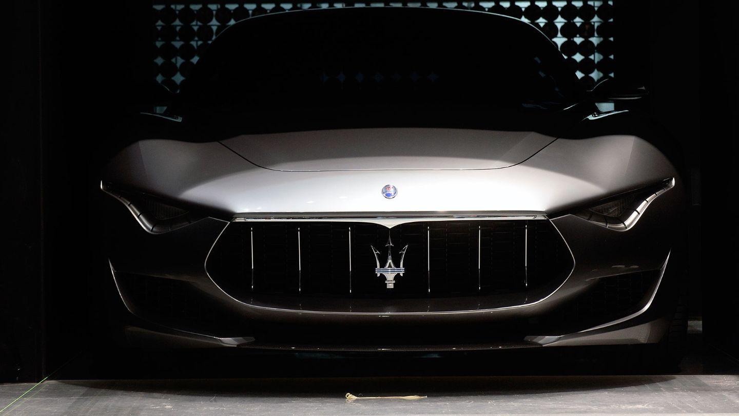 Maserati Car Black and White Logo - Alfieri: the Concept Car of the Future | Maserati UK