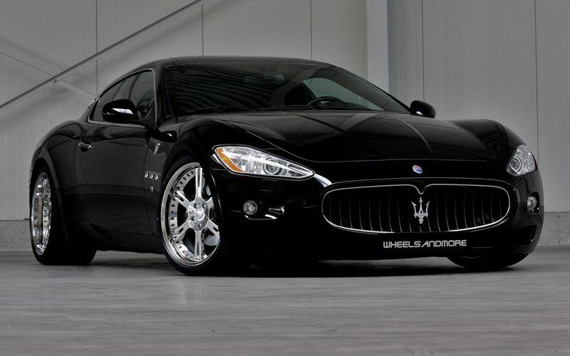 Maserati Car Black and White Logo - Maserati GranTurismo By Wheelsandmore