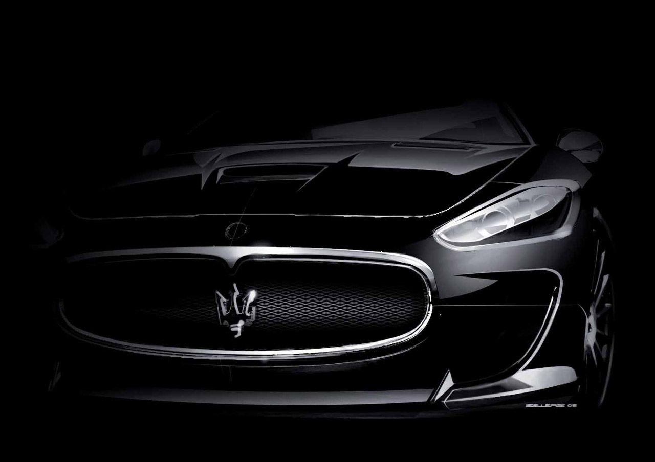 Maserati Car Black and White Logo - Maserati GranTurismo MC Concept Body Design