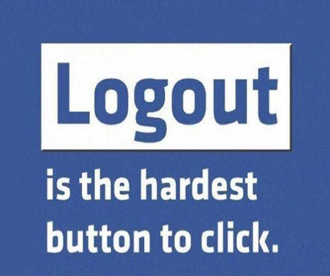 Funny Facebook Logo - A good one. | Words Like Violence | Pinterest | Facebook, Facebook ...