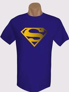 Gold Superman Logo - Superman Logo GOLD Brand New Men's Ts 100% Cotton, Many Colors ...