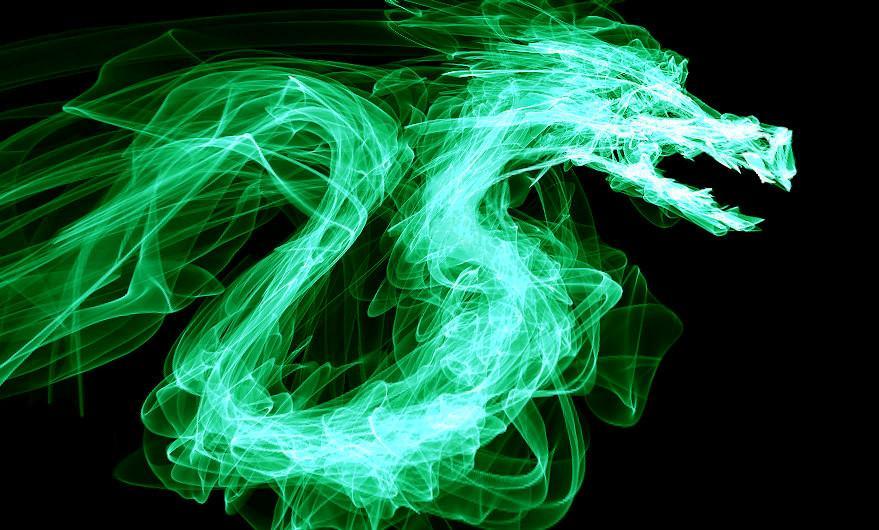 Cool Green Dragon Logo - Free Green Dragon, Download Free