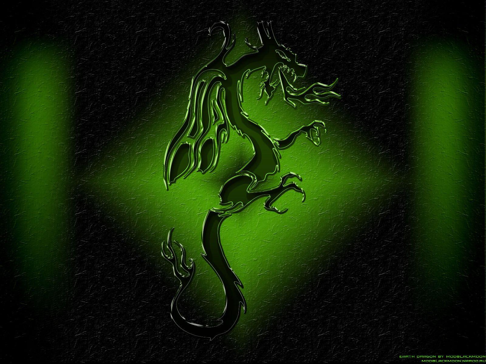Cool Green Dragon Logo - Picture of Green Dragon Head Logo