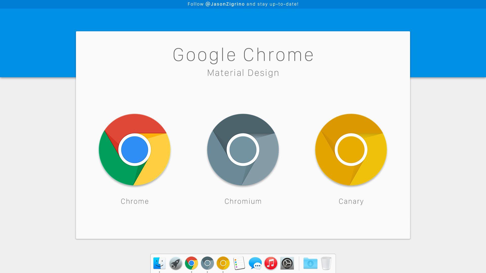 Chrome Mac Logo - Google Chrome Material Design