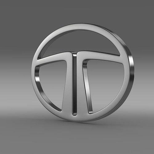 Tata Logo - Tata Logo 3D model