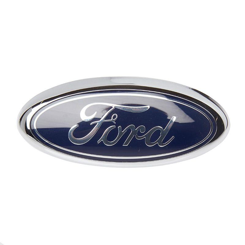 Blue Oval Car Logo - Front Grille Make Badge Blue Oval Ford Focus Kuga Mondeo Part