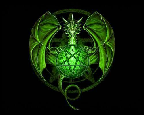 Cool Green Dragon Logo - Glowing green dragon | Dragons | Dragon, Fantasy dragon, Fantasy art