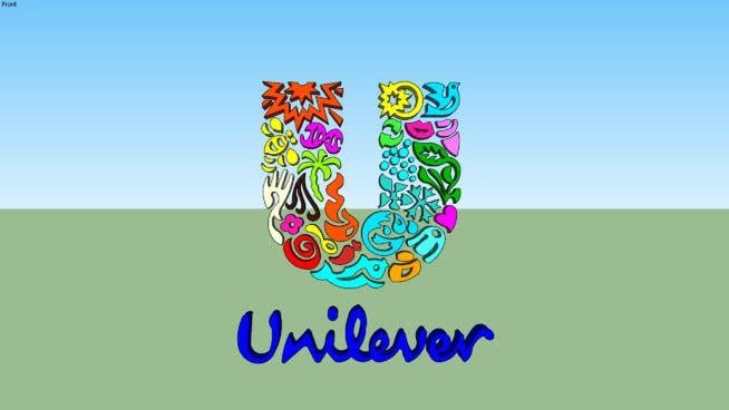 Unilever Logo - Unilever Logo with Multi-Colored Icons | 3D Warehouse