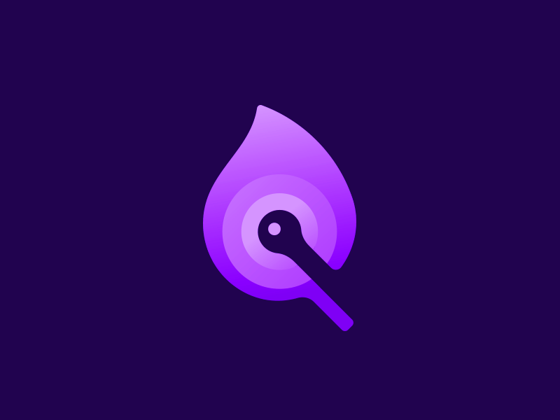 Purple Flame Logo - Purple Flame by LeoLogos.com. Smart Logos. Logo Designer