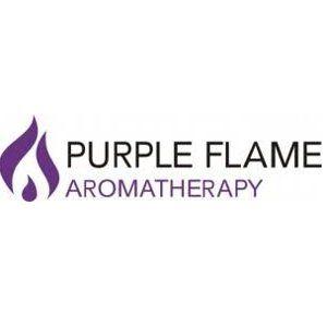 Purple Flame Logo - Purple Flame Aromatherapy