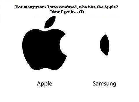 Samsung Apple Logo - Now i get it, who bite the apple logo?. Humor. Apple, Funny, Humor