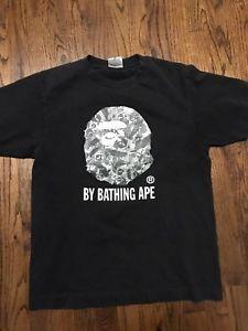Bape X Kaws Logo - Vintage BAPE X Kaws Ape Logo Shirt 100% Authentic Size Medium | eBay