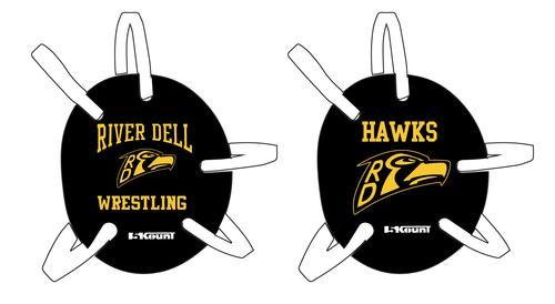 River Dell Hawk Logo - River Dell Wrestling