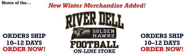 River Dell Hawk Logo - River Dell High School Football