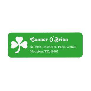Green 3 Leaf Clover Logo - Leaf Clover Cards & Invitations. Zazzle.co.uk