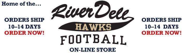 River Dell Hawk Logo - River Dell Junior Football