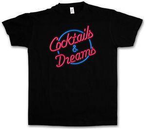 Dream Movie Logo - COCKTAILS & DREAMS COCKTAIL MOVIE LOGO T-SHIRT - Tom Film 80s Cruise ...