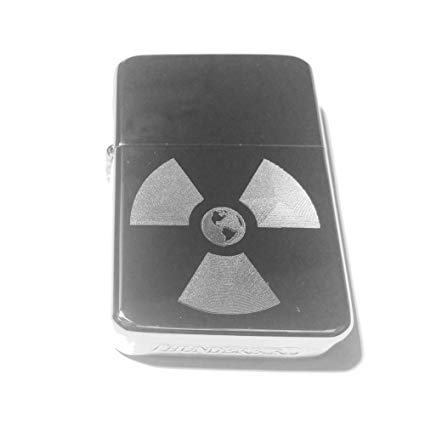 Silver Globe Logo - Vector KGM Thunderbird Custom Lighter