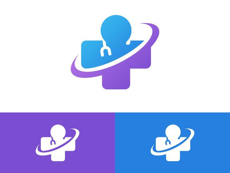 Purple Medical Logo - Medical App Logo