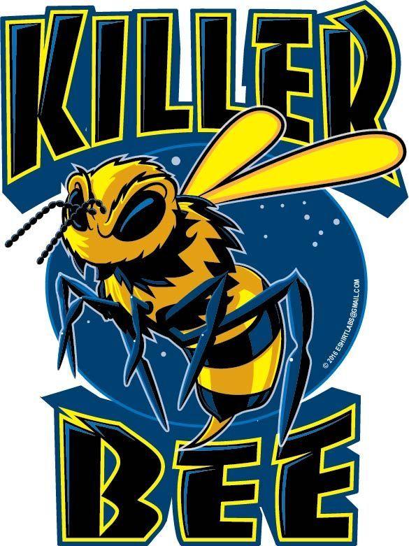 Killa B Logo - Killer Bee T-shirt Design | Street Art | Design, Logo design, Drawings